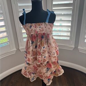 Zimmermann Floral Kids Matching Set - Pink and Blue